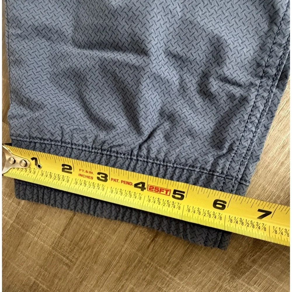 Express Men's Blue Cotton Knit‎ Jogger Pants Slim Tapered Elastic Waist 36